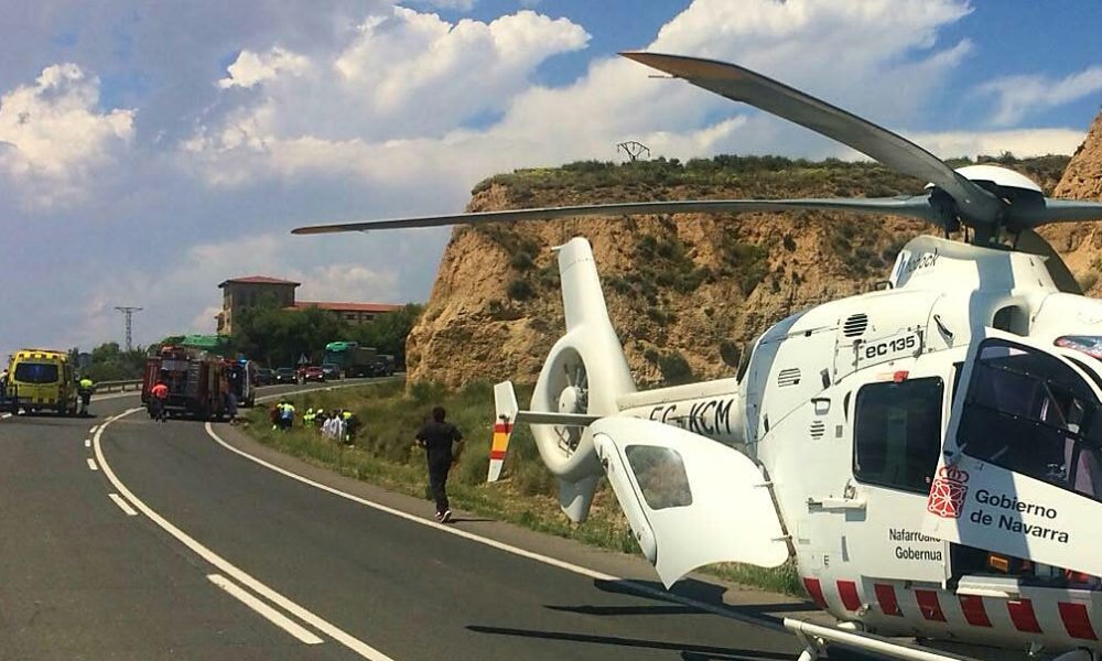 Un Joven De Calahorra Muere En Un Accidente De Trafico En Azagra