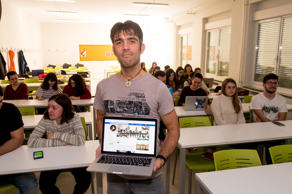 Diego Téllez Alarcia, profesor de Didáctica de las Ciencias Sociales de la Universidad de La Rioja