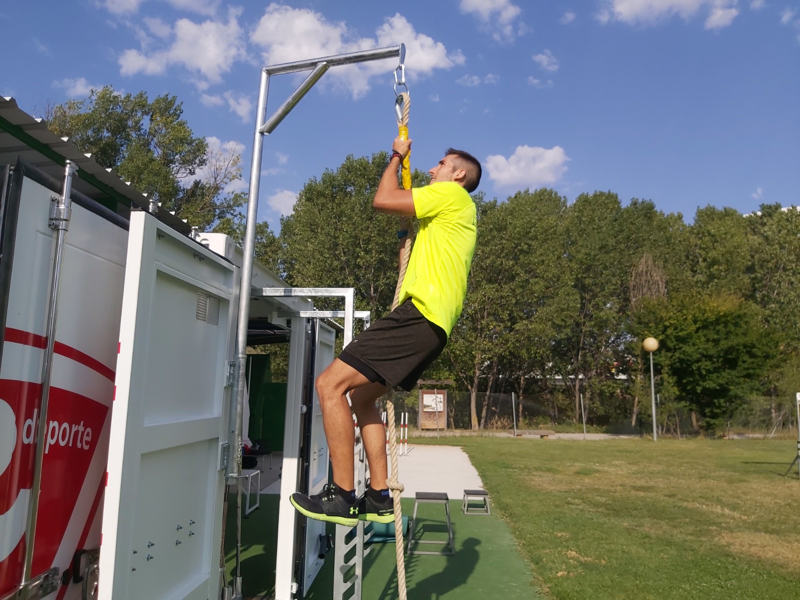 Logroño inaugura su nueva instalación de cross training en Las Norias
