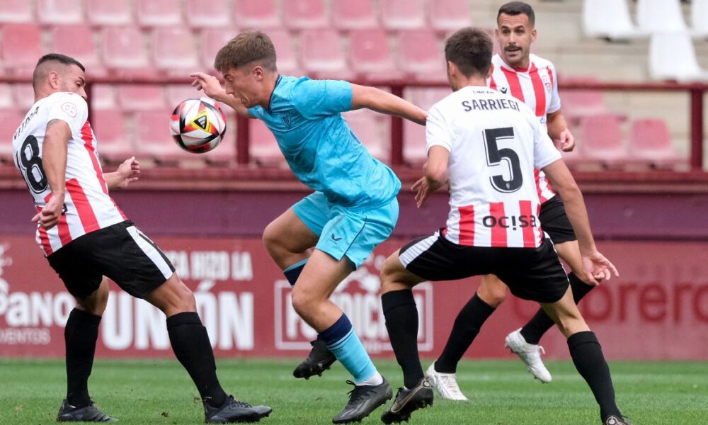 Bilbao athletic contra ud logroñés
